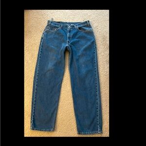 Levi's Vintage 505 Vintage Blue Straight Relaxed Fit Jeans Classic Style.  38x32